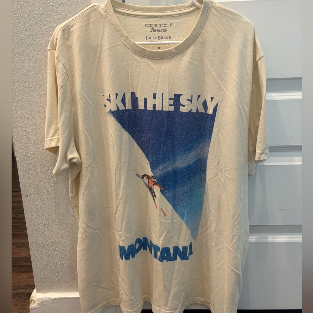 Lucky Brand Ski Montana Graphic Tee